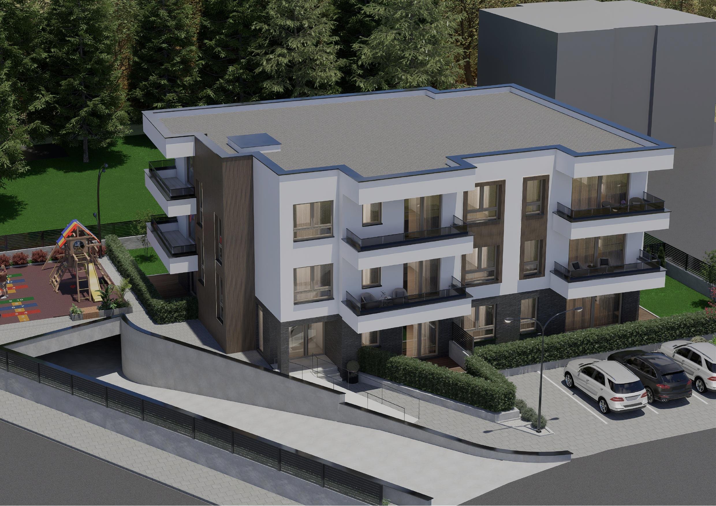 Dugopolje Residence — pogled na fasadu